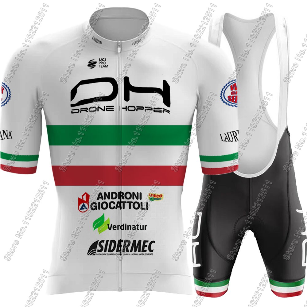 Cycling Gear Italy - 팀 안드로니 2024 사이클링 저지 세트,