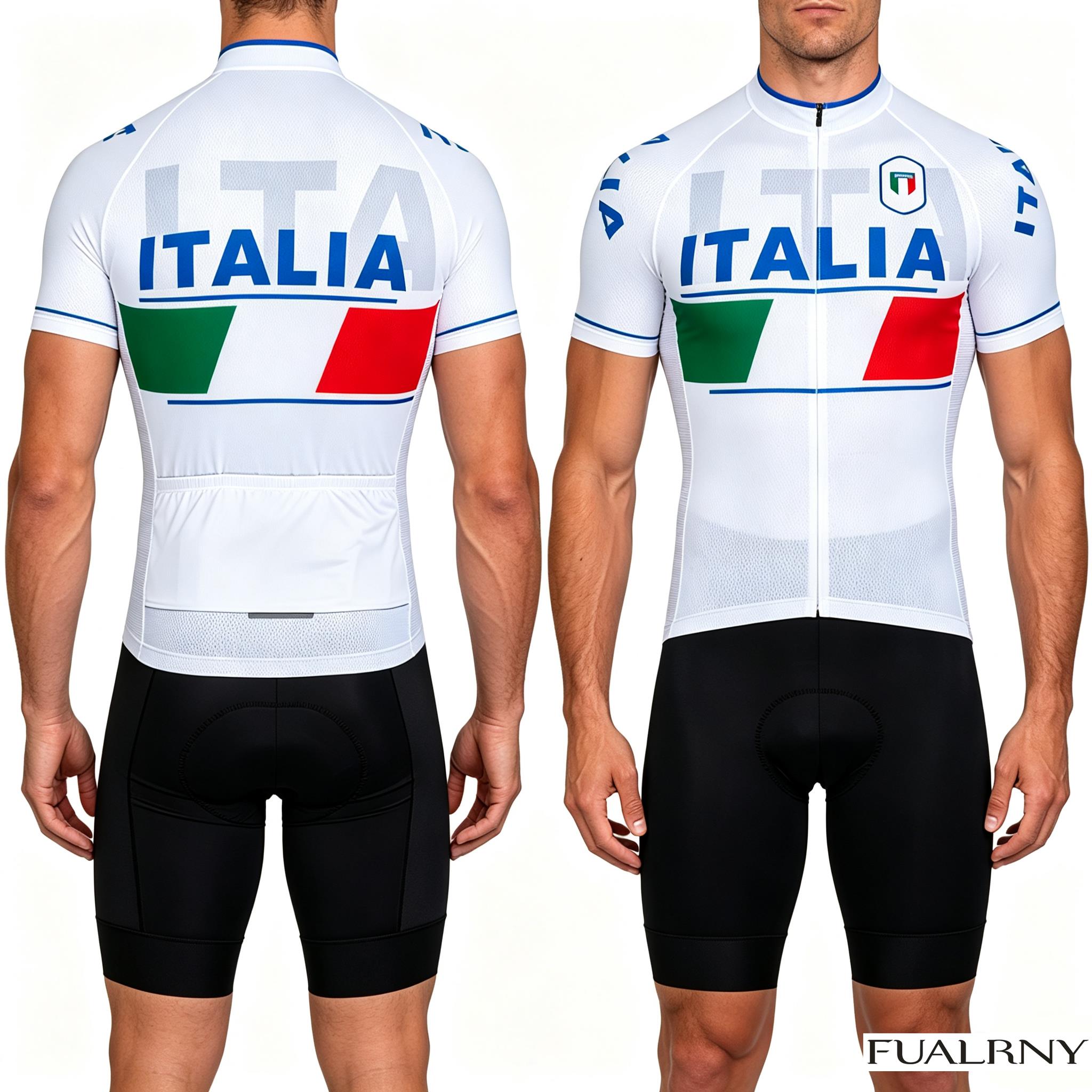 Cycling Bib Shorts - 이탈리아 여름 사이클링 저지 세트 마이요