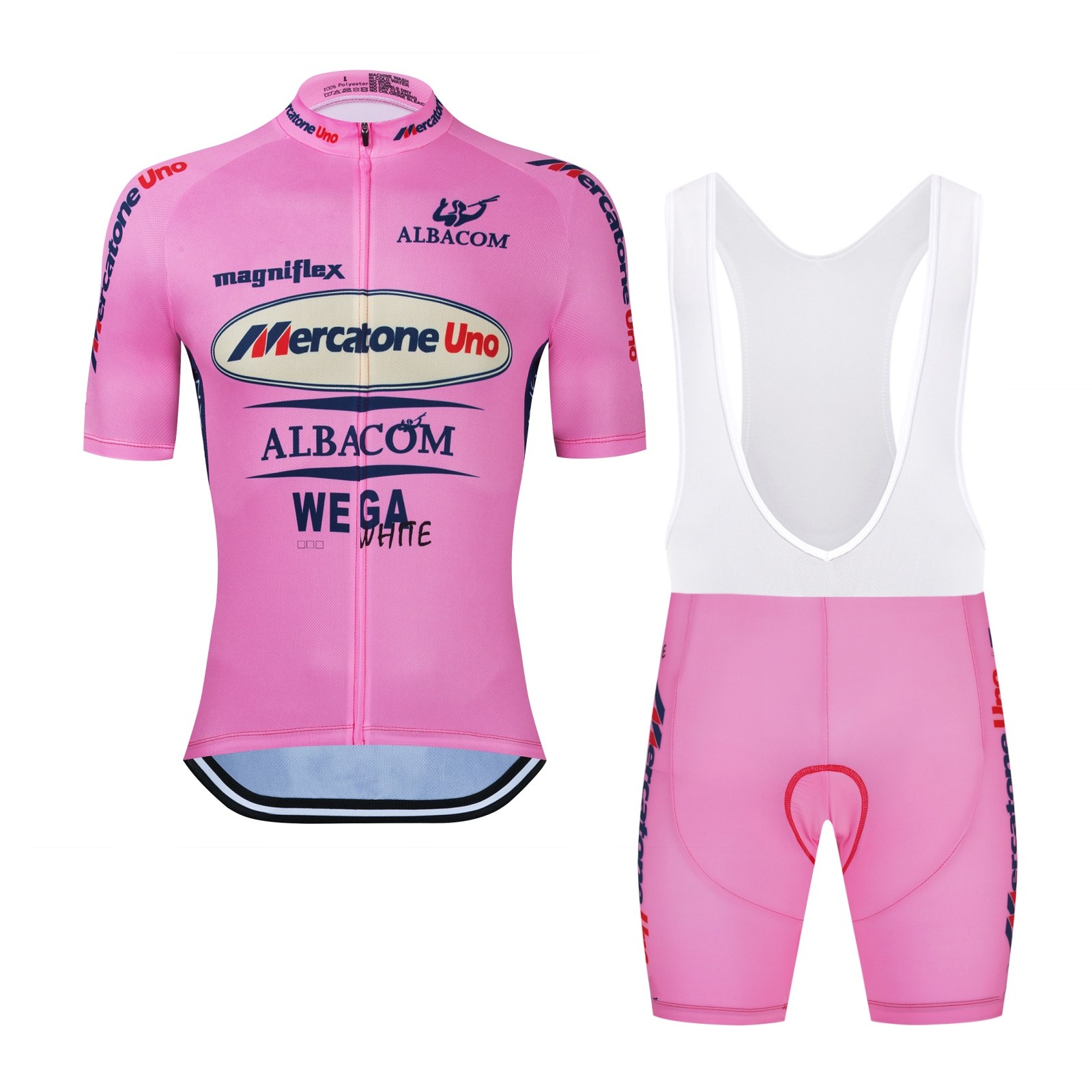 Cycling Gear Italy - 레트로 팀 Mercatone Uno Marco Pantani