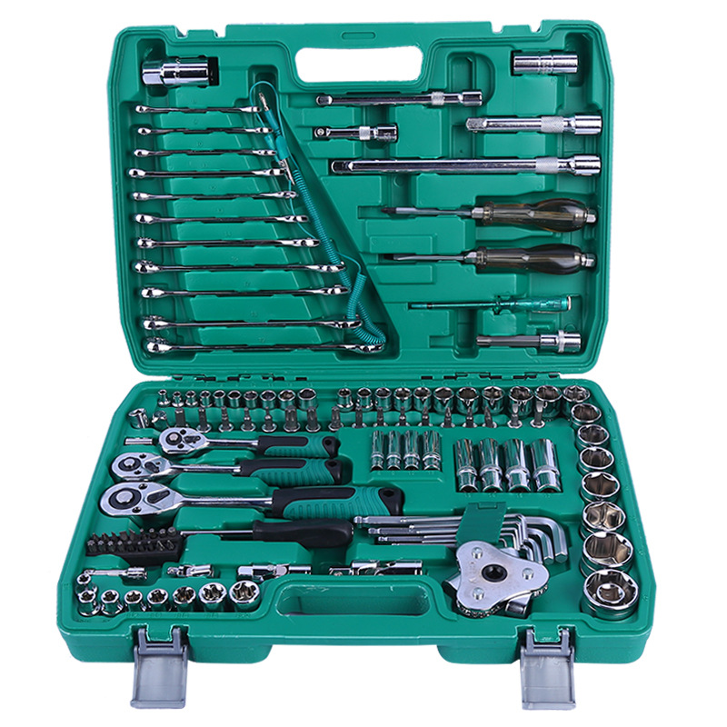 Bicycle Repair Kit - 121피스 가정용 기계 라쳇 렌치 소켓