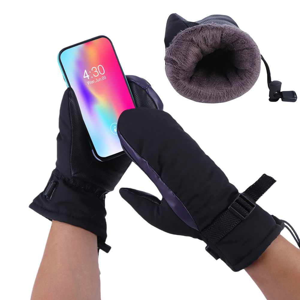 Cycling Gear Temperature - 따뜻한 가열 장갑 USB 충전 전기