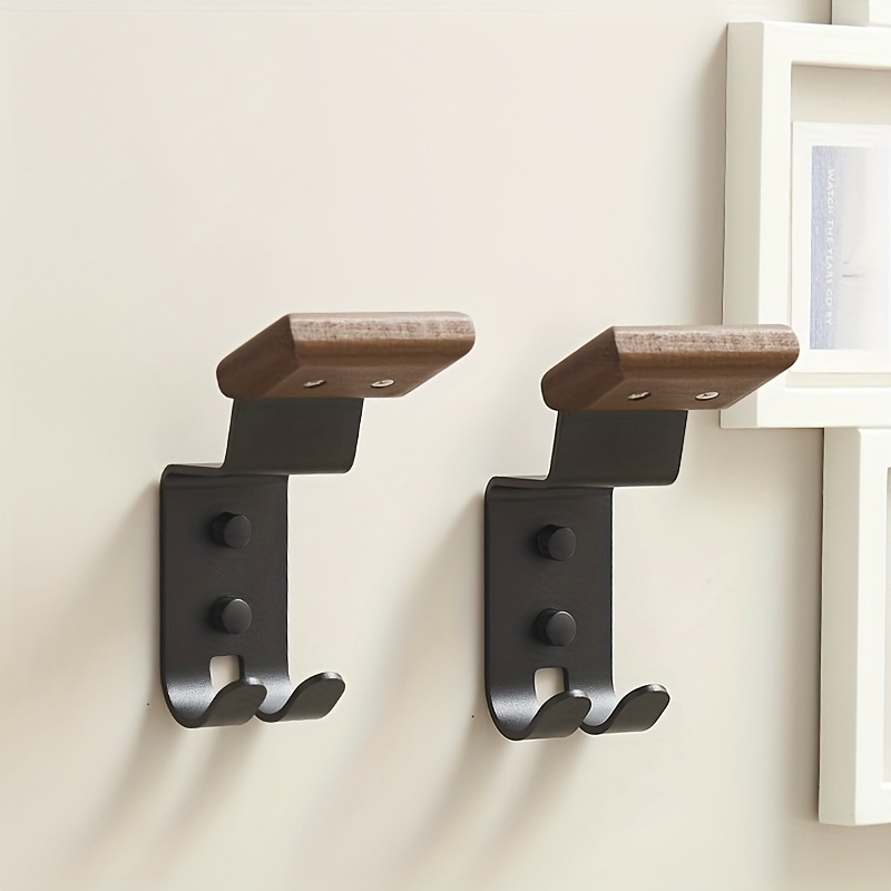 Cycling Gear Wall Mount - 오토바이 헬멧 홀더 단단한 나무 강력한