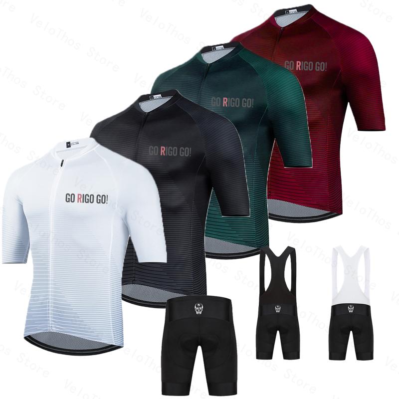 Cycling Bib Shorts - 고리고 사이클링 세트 반팔 저지 및