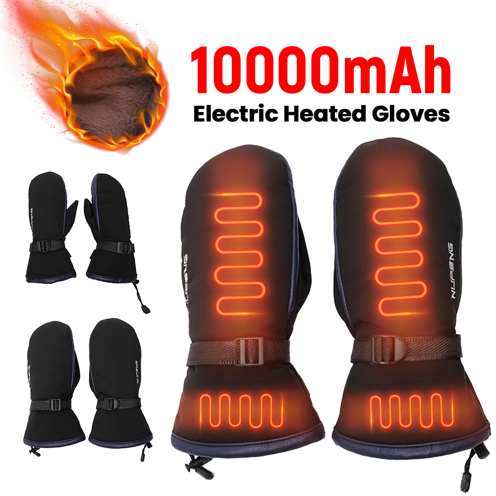 Cycling Gear Temperature - 따뜻한 가열 장갑 USB 충전 전기