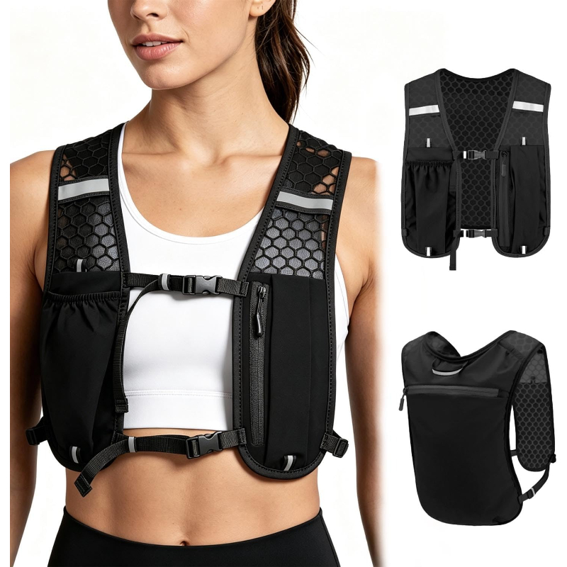 Cycling Gear Vest - 우잭 하이드레이션 러닝 베스트 경량 물팩