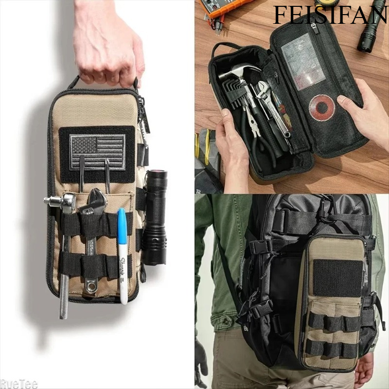 헤비 듀티 휴대용 전기 기술자 소형 공구 파우치, 다용 - Cycling Gear Organiser 리뷰 및 가격