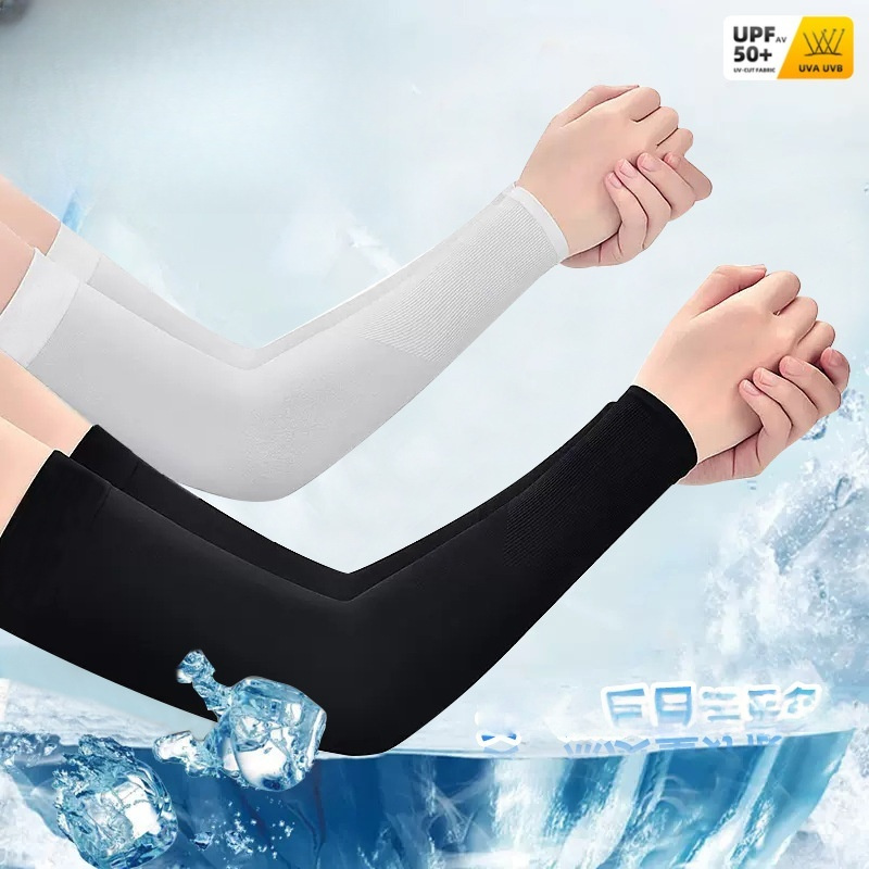 2pcs 아이스 실크 팔 슬리브, 남성 여성을 위한 통 - Cycling Gear Usa 리뷰 및 가격