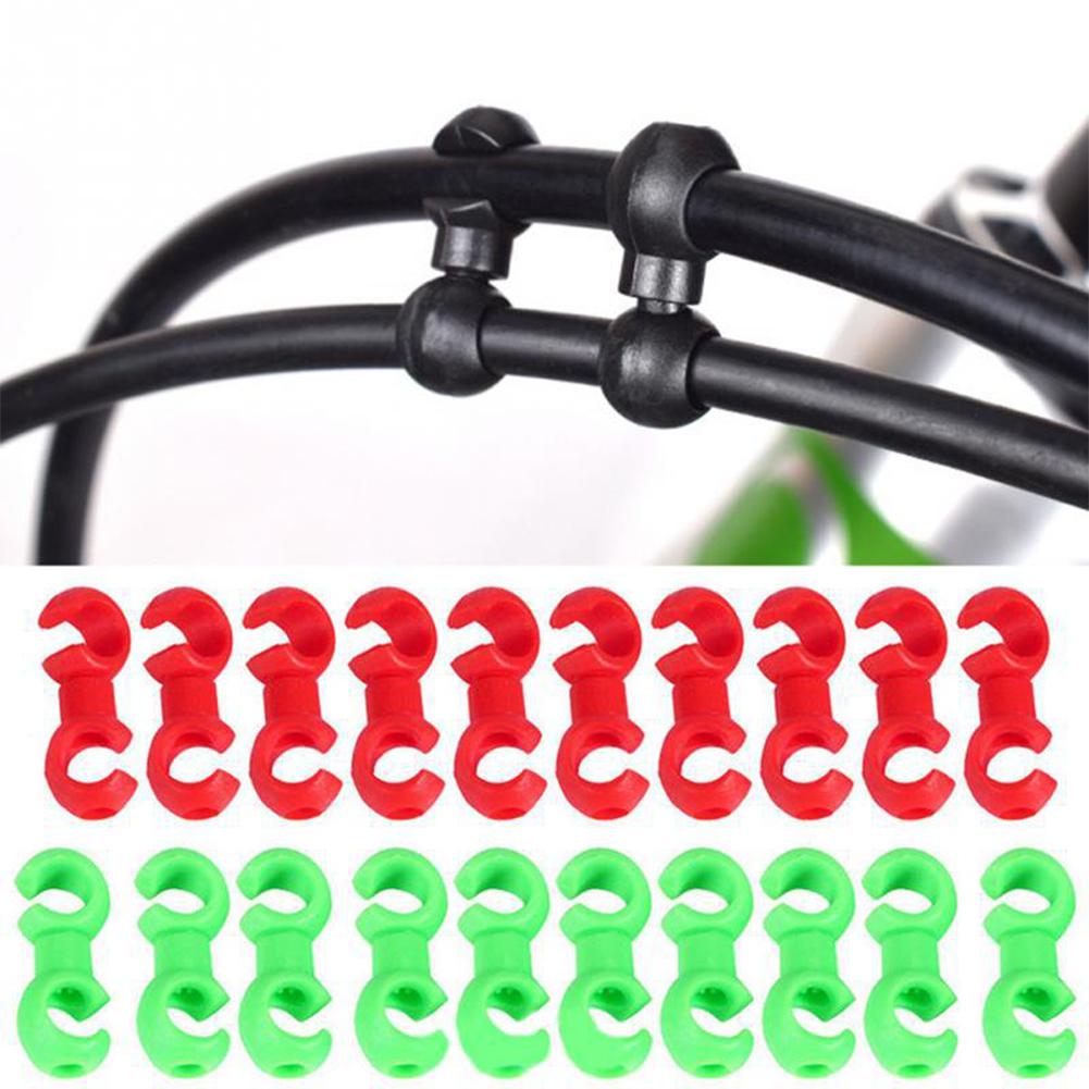 10개 자전거 케이블 클립 자전거 변속기 케이블 버클  - Cycling Gear Guide 리뷰 및 가격