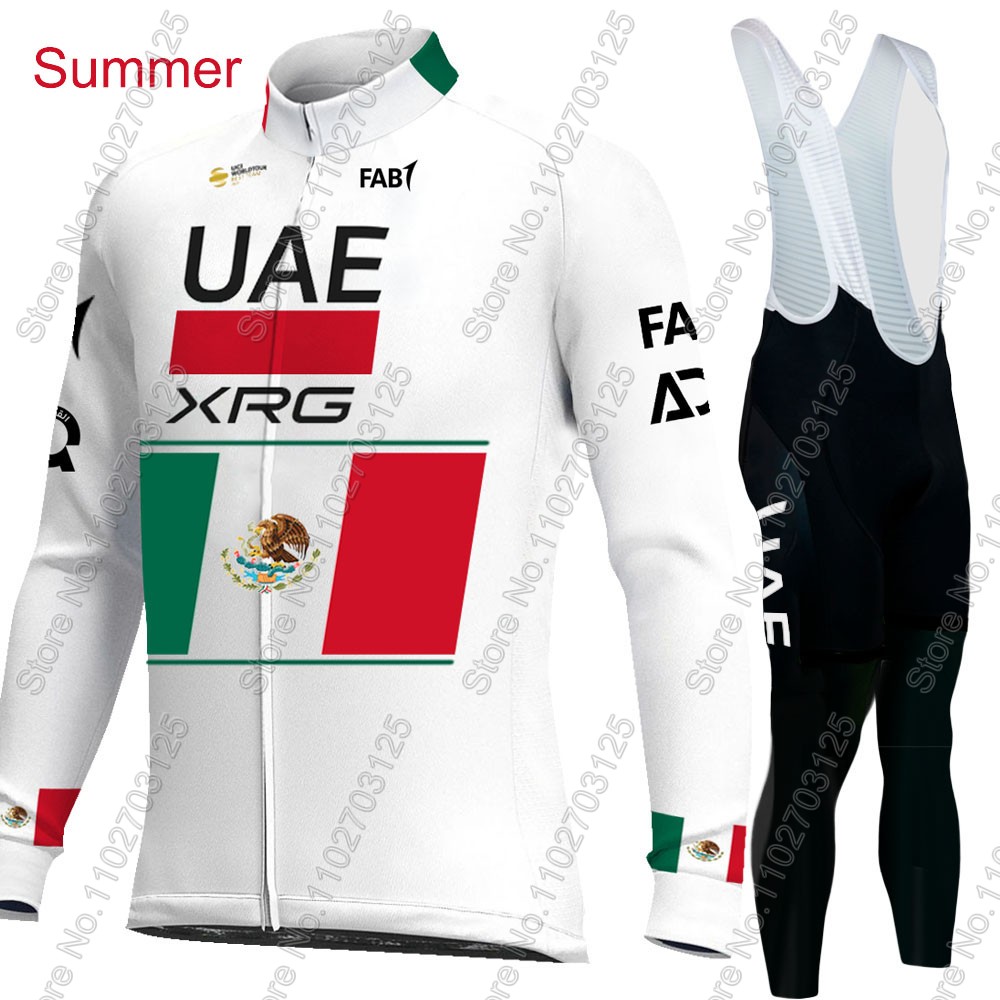 UAE 팀 사이클링 2026 멕시코 저지 세트 남성용  - Cycling Bib Shorts 리뷰 및 가격