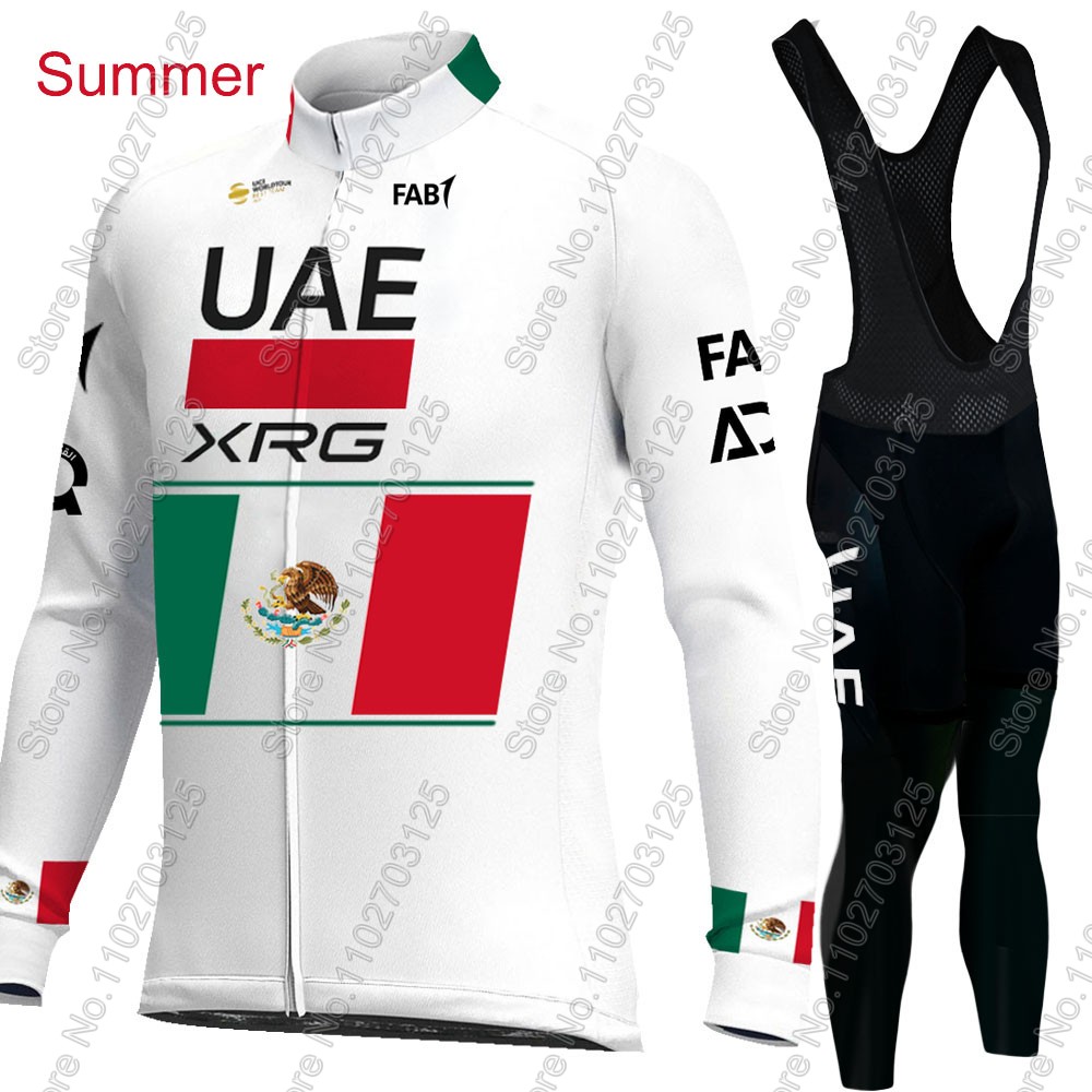 UAE 팀 사이클링 2026 멕시코 저지 세트 남성용  - Cycling Bib Shorts 리뷰 및 가격
