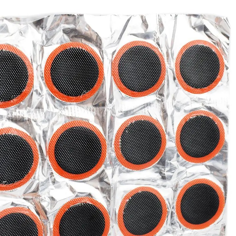 48pcs 고무 펑크 패치 자전거 타이어 타이어 튜브  - Bicycle Repair Kit 리뷰 및 가격