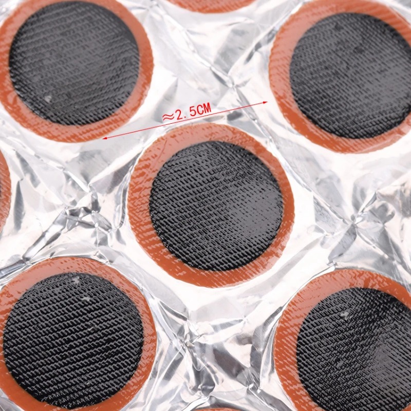 48pcs 고무 펑크 패치 자전거 타이어 타이어 튜브  - Bicycle Repair Kit 리뷰 및 가격