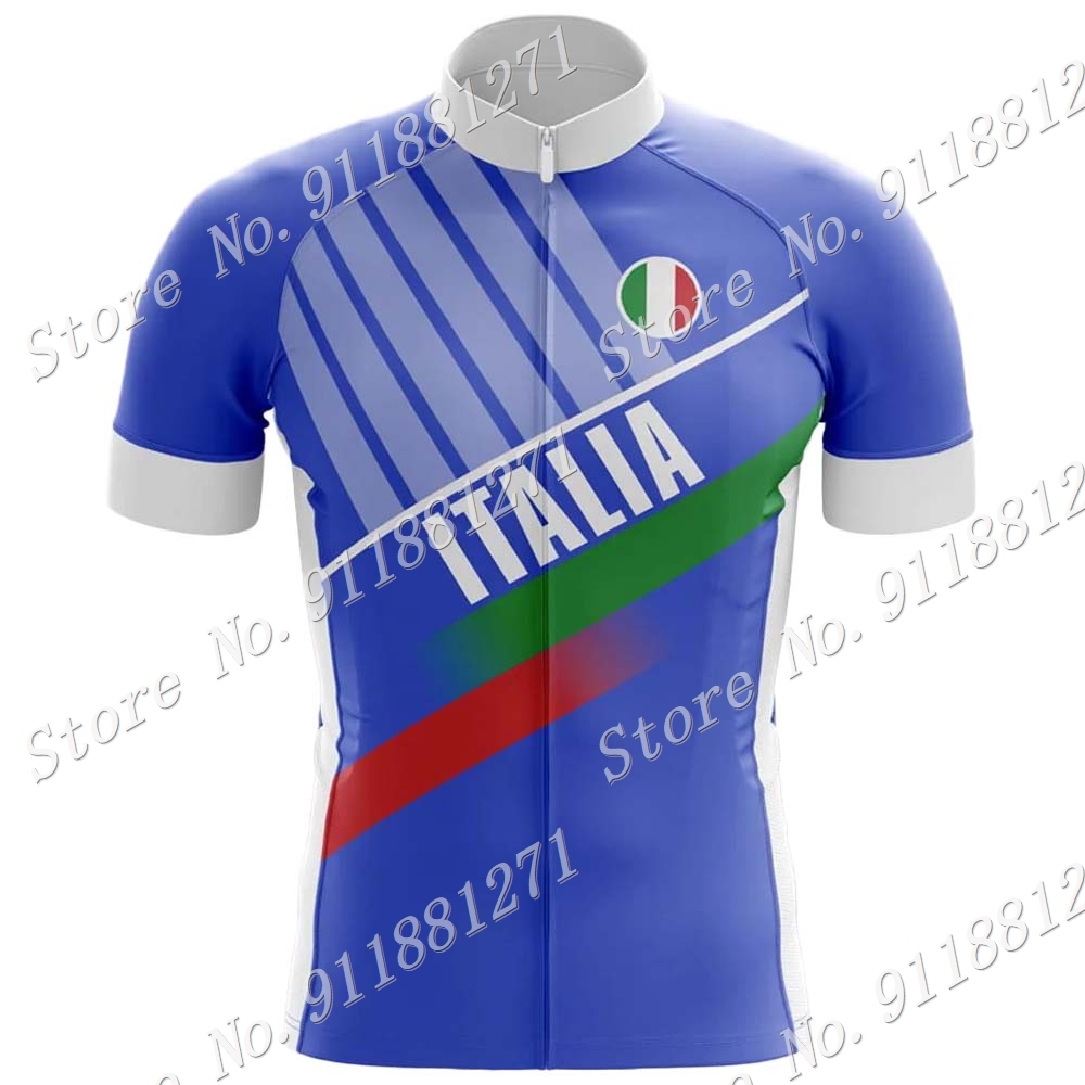 이탈리아 국가 대표팀 2024 사이클링 저지 세트 여름 - Cycling Gear Italy 리뷰 및 가격