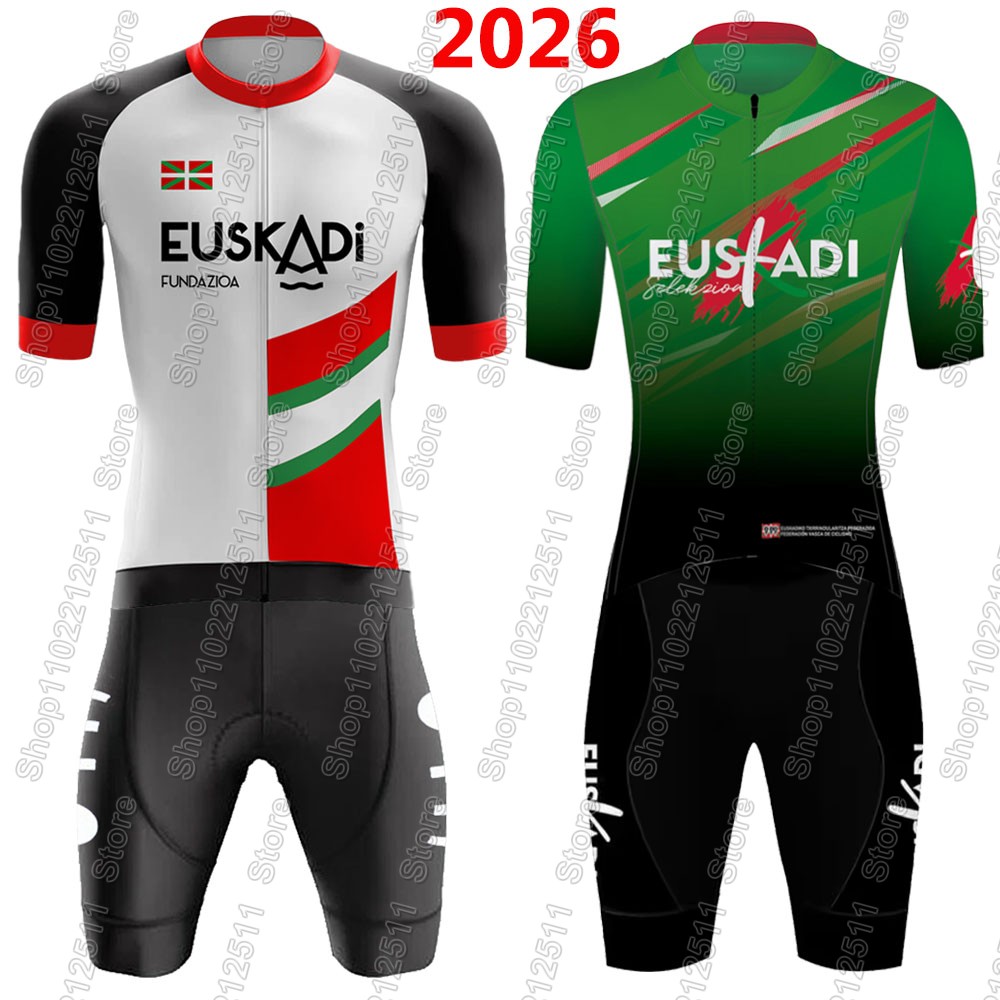 Euskadi 팀 사이클링 저지 2026 세트 여름 스 - Cycling Bib Shorts 리뷰 및 가격