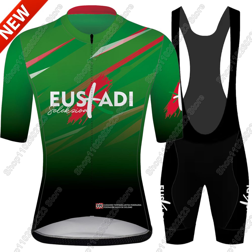 Euskadi 팀 사이클링 저지 2026 세트 여름 스 - Cycling Bib Shorts 리뷰 및 가격