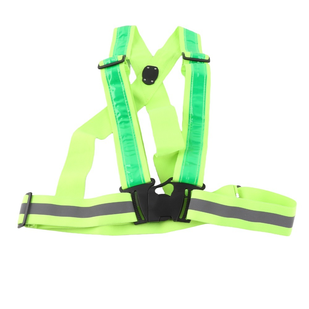 새로운 폴리에스터 LED 안전 조끼 녹색 라이트 USB - Cycling Gear Vest 리뷰 및 가격