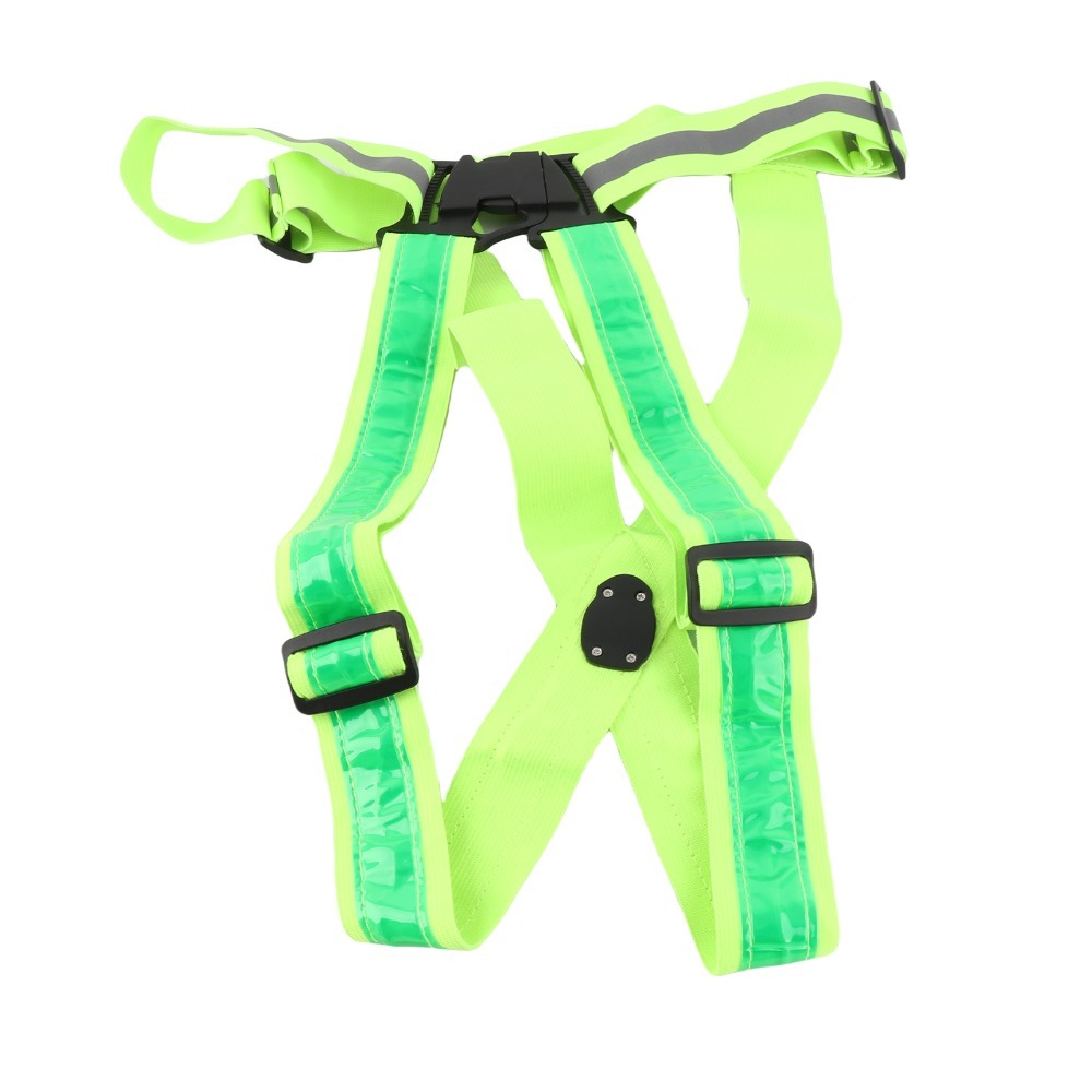 새로운 폴리에스터 LED 안전 조끼 녹색 라이트 USB - Cycling Gear Vest 리뷰 및 가격