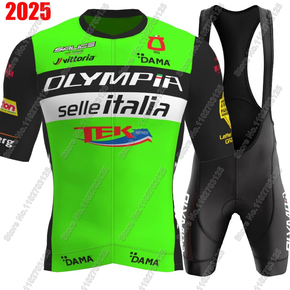 이탈리아-올림피아 2025 사이클링 저지 세트, 이탈리 - Cycling Gear Italy 리뷰 및 가격