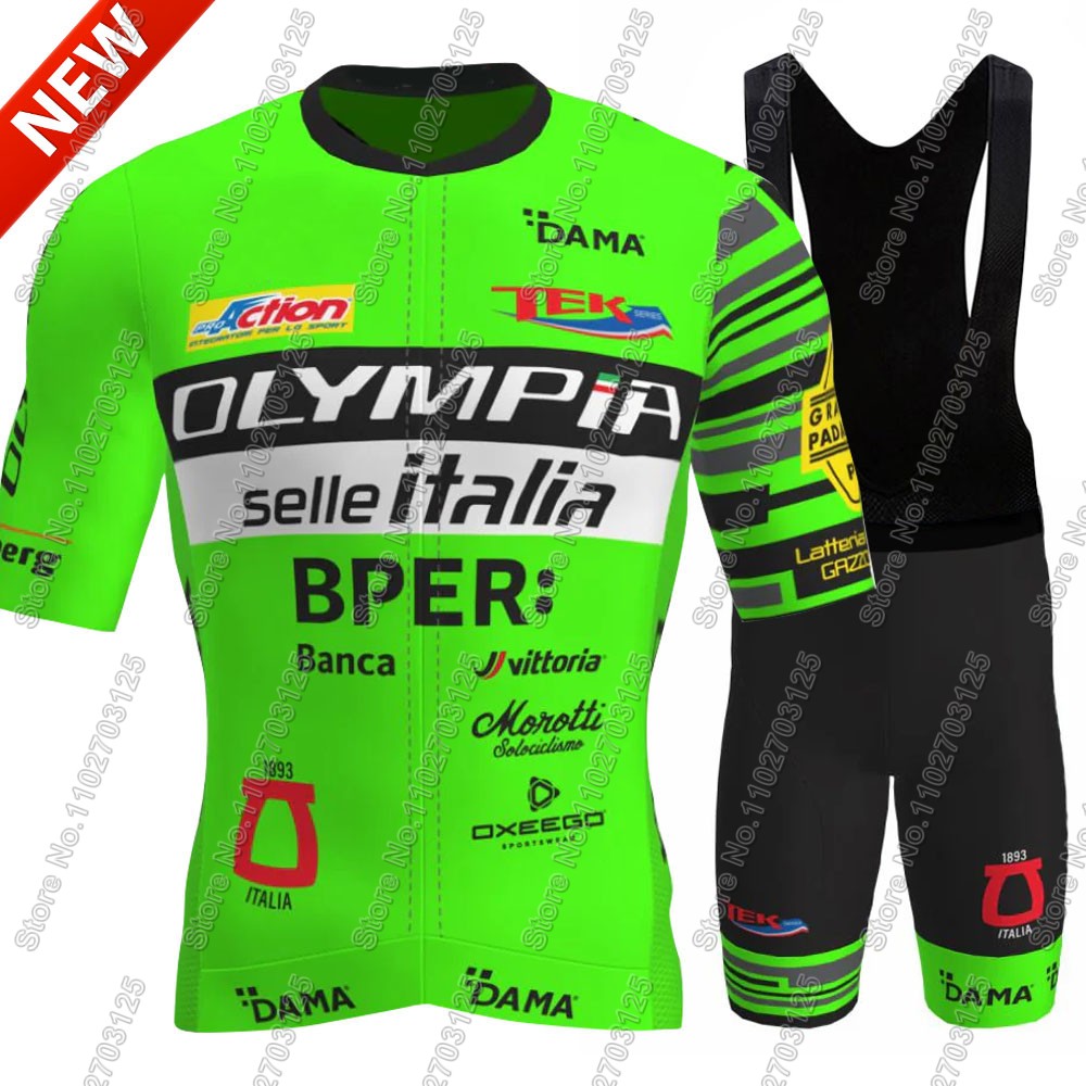 이탈리아-올림피아 2025 사이클링 저지 세트, 이탈리 - Cycling Gear Italy 리뷰 및 가격