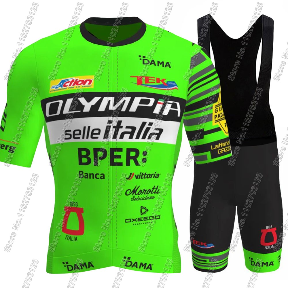 이탈리아-올림피아 2025 사이클링 저지 세트, 이탈리 - Cycling Gear Italy 리뷰 및 가격