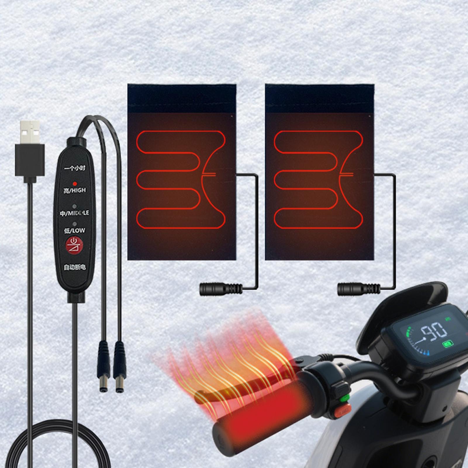 핸들바 워머 5V 오토바이 그립 워머 3가지 가열 온도 - Cycling Gear Temperature 리뷰 및 가격