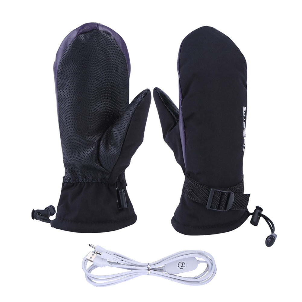 전기 가열 장갑 USB 충전 스노우보드 장갑 등산 하이 - Cycling Gear Temperature 리뷰 및 가격