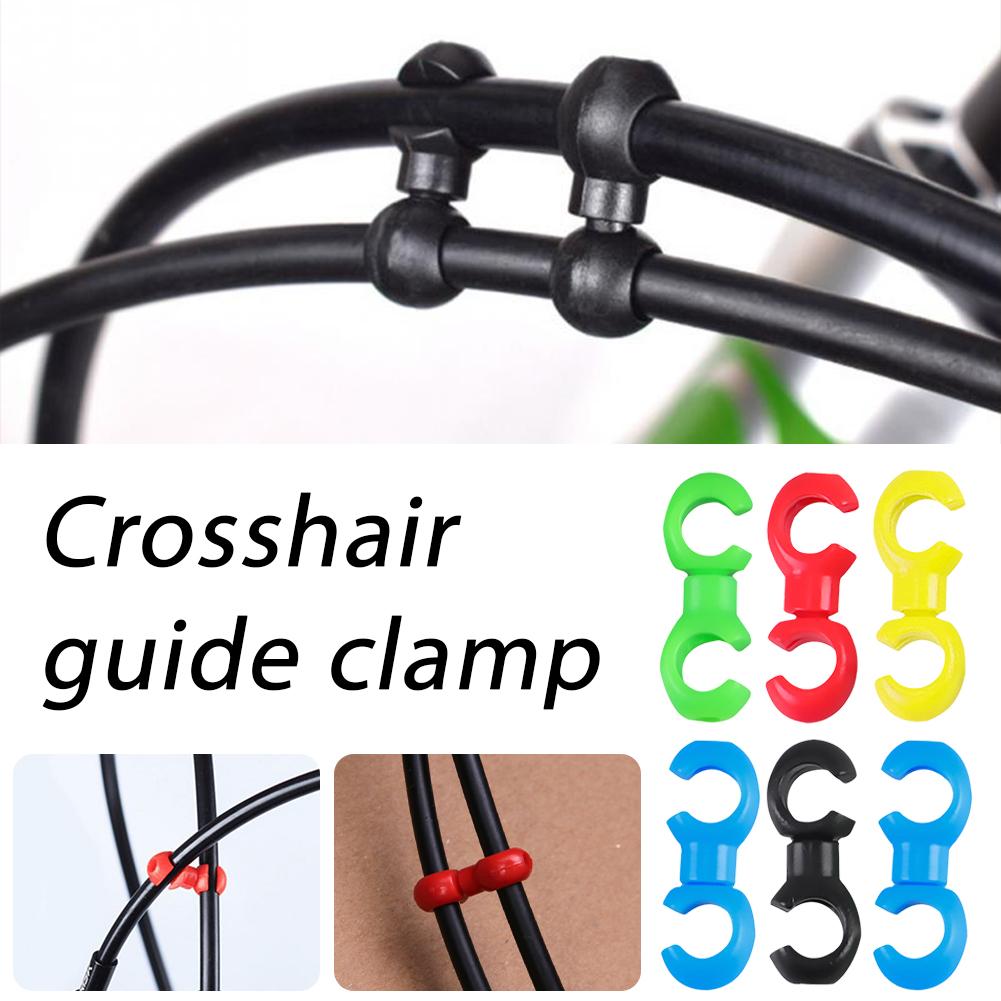 10pcs 자전거 케이블 클립 자전거 변속기 케이블 버 - Cycling Gear Guide 리뷰 및 가격