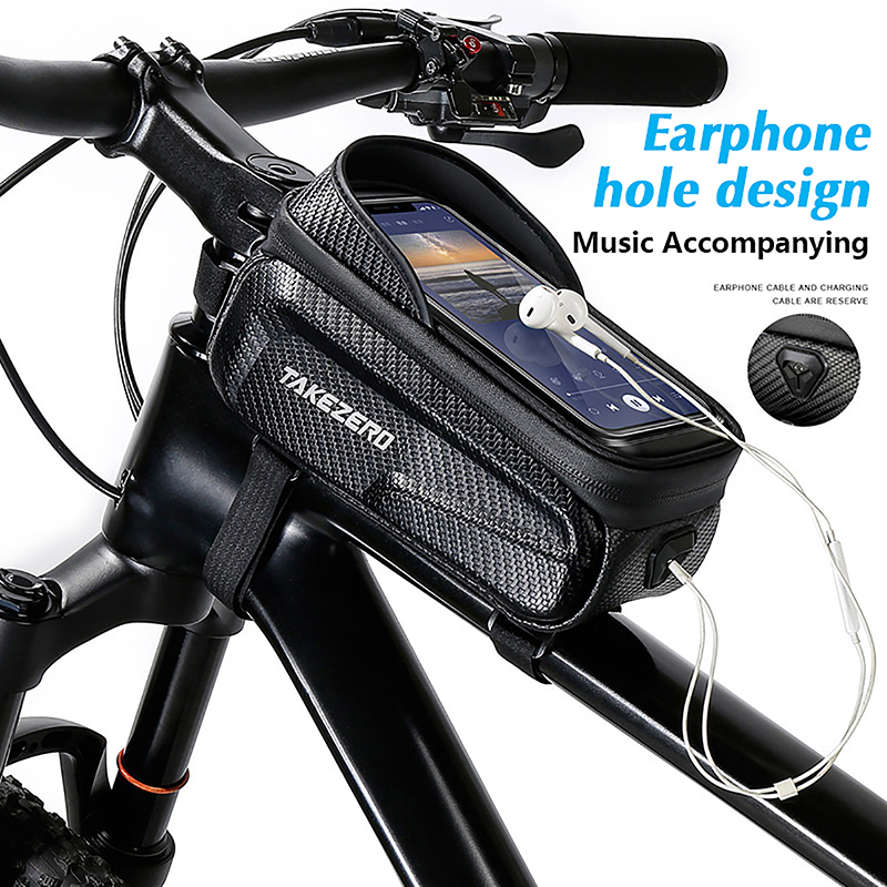 새로운 자전거 가방 방수 터치스크린 사이클링 가방 상단 - Cycling Gear Storage 리뷰 및 가격