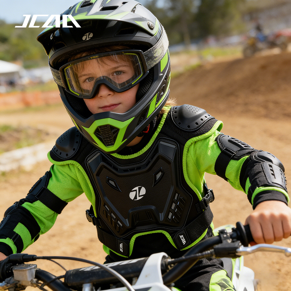 어린이 모토크로스 바디 아머 보호 조끼 DH ATV 더 - Cycling Gear Vest 리뷰 및 가격