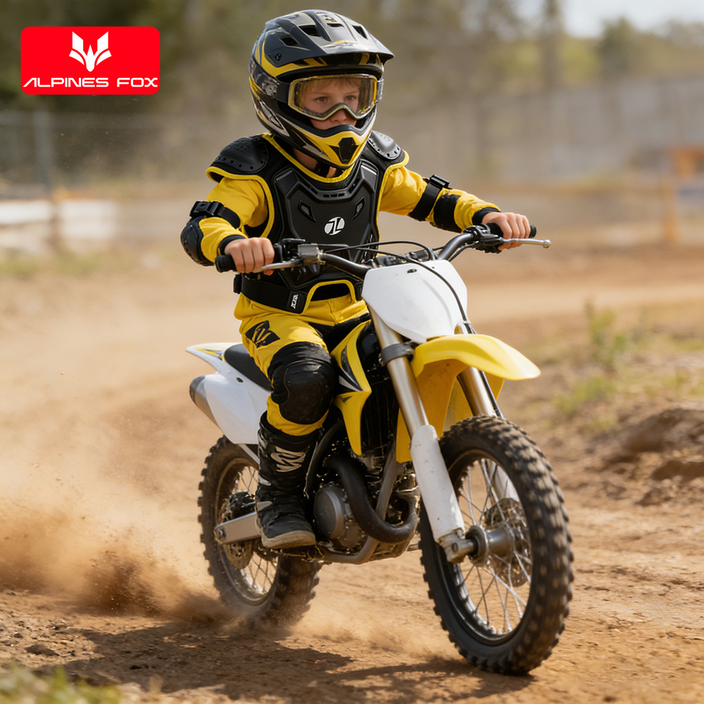 어린이 모토크로스 바디 아머 보호 조끼 DH ATV 더 - Cycling Gear Vest 리뷰 및 가격