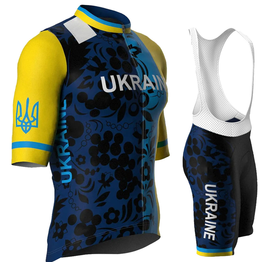 우크라이나 국가대표팀 2026 사이클링 저지 세트 여름 - Cycling Bib Shorts 리뷰 및 가격