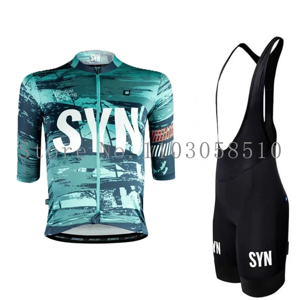 SYN 저지 남성용 빕 스폰지 쿠션 사이클링 슈트 세트 - Cycling Bib Shorts 리뷰 및 가격