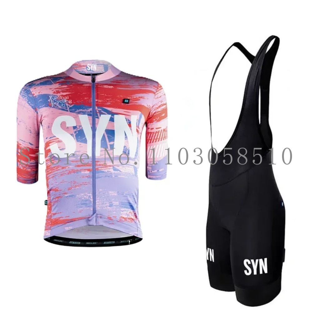 SYN 저지 남성용 빕 스폰지 쿠션 사이클링 슈트 세트 - Cycling Bib Shorts 리뷰 및 가격